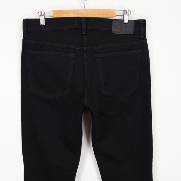 Madewell Mens Relaxed Taper Flex Denim Jean Black Size 33x30 NWT - Picture 8 of 9